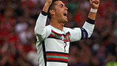 Cristiano Ronaldo now has a record 11 European Championship goals after his brace in Portugal's 3-0 win over Hungary
