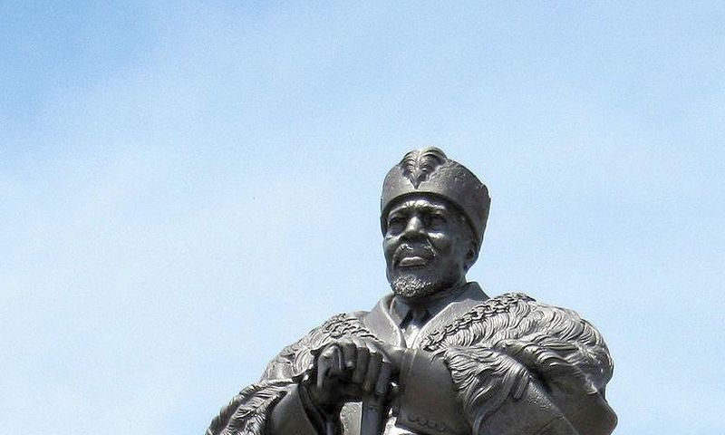 The 12-foot statue of Kenya’s first President Jomo Kenyatta at KICC