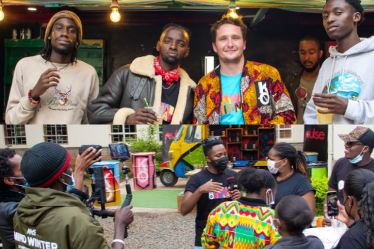 Photos from the KO LoKOl Vibe session that went down at the Pulse Live Kenya offices on Friday