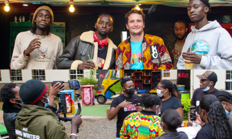 Photos from the KO LoKOl Vibe session that went down at the Pulse Live Kenya offices on Friday