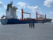 First commercial ship  MV CAP Carmel makes her maiden call at Lamu Port