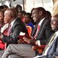 File image of Rigathi Gachagua with DP Ruto at a past event in Nyeri county