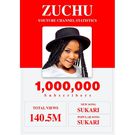 Zuchu hits 1 million subscribers on YouTube