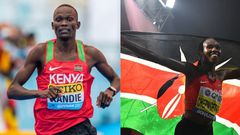 Record holders, Kibiwott Kandie and Ruth Chepng'etich