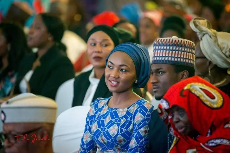 Zahra Buhari and Yusuf Buhari