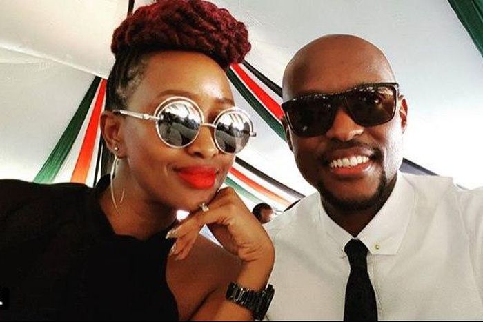 Janet Mbugua and husband Eddie Ndichu