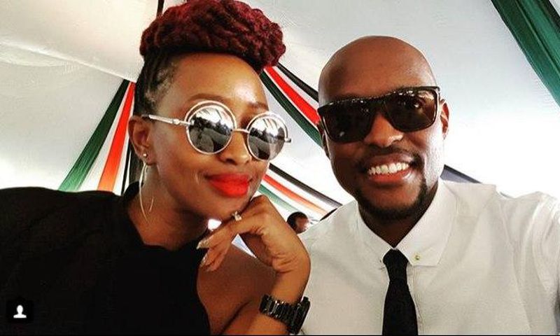 Janet Mbugua and husband Eddie Ndichu