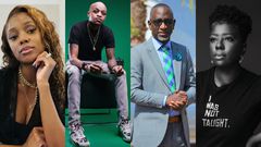 Vanessa Mdee, Prezzo, Robert Burale and Ciru Muriuki