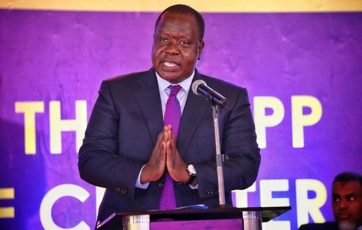Interior CS Fred Matiang'i speaking during the launch of the Excellence Charter developed by the Office of the Director of Public Prosecutions (ODPP)