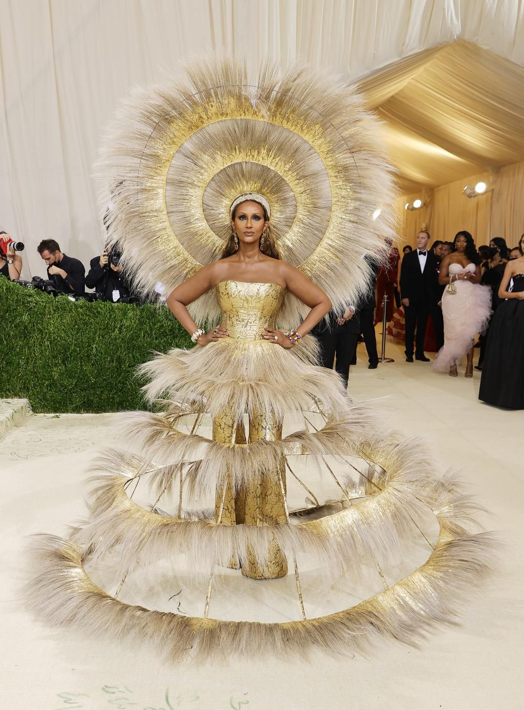 Iman at the 2021 Met Gala - Photo Credit- Getty Images