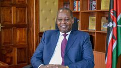 National Assembly Majority Leader Amos Kimunya