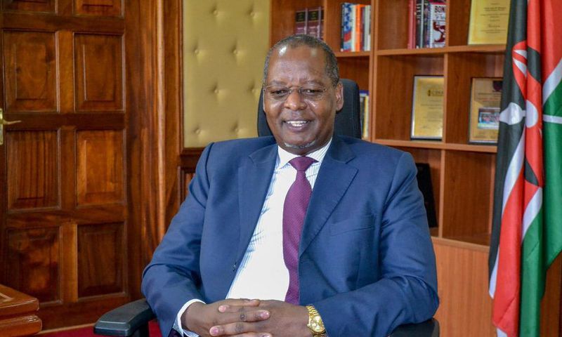 National Assembly Majority Leader Amos Kimunya