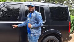 Radio presenter Jalang'o shows off his Land Rover Discovery