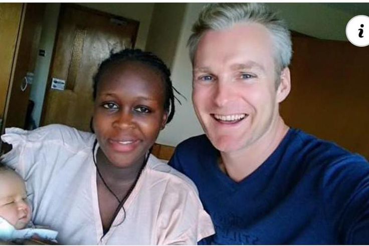 Felesta Nyamathira Njoroge and her boyfriend Marc De Mesel