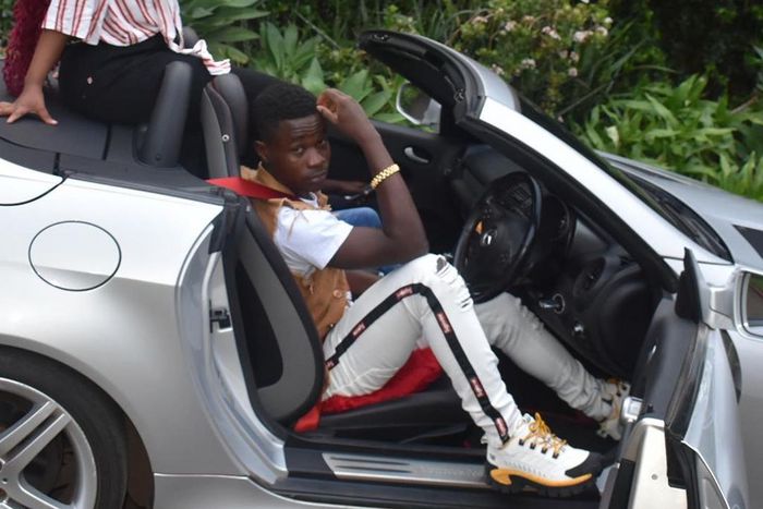 Governor Sonko gifts adopted son Gift Osinya brand new Mercedes Benz as he turns 19 (Photos)