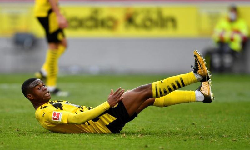 Borussia Dortmund's 16-year-old striker Youssoufa Moukoko is out for the rest of the season with a foot injury