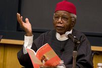 Celebrated Nigerian author Chinua Achebe