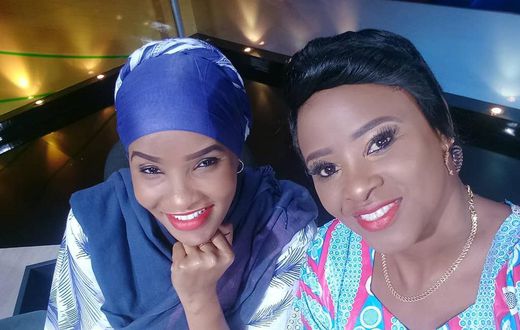 Lulu Hassan and State House Spokesperson Kanze Dena