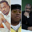 Don Jazzy (right), Teni (middle), Paul Okoye (left) copy Davido, ask fans for money