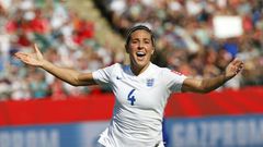 England Women's midfielder Fara Williams