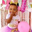 Brown Mauzo introduces his daughter to the world as she turns 1 (Photos)