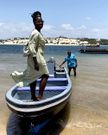 Award-winning actress Lupita Nyong’o  in Lamu