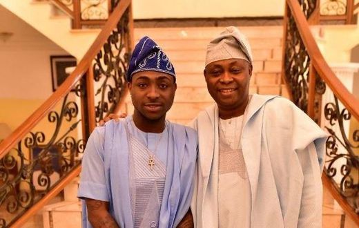 Davido & dad