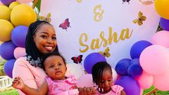 Saumu Mbuvi throws an exquisite party for her daughters as they turn 4 & 1 (Photos)