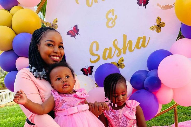 Saumu Mbuvi throws an exquisite party for her daughters as they turn 4 & 1 (Photos)