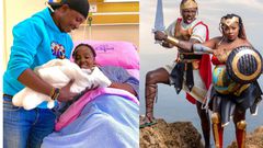 Gospel singer Kymo and wife welcome Baby Number 2 (Photos)