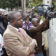 Tiaty MP William Kamket with media personnel during a past function (Daily Nation)