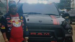 Governor Mike Sonko unveiled his new monster truck, a RAM 1500 Rebel trim
