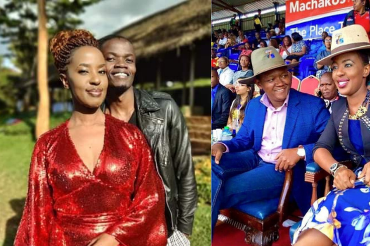 Juliani, Governor Alfred Mutua and Lillian Nganga