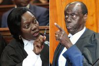 Senior Counsel Martha Karua and Senior Counsel Paul Muite