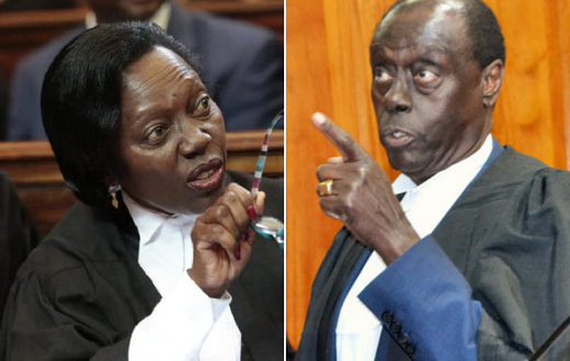 Senior Counsel Martha Karua and Senior Counsel Paul Muite