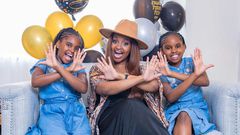 NTV’s Grace Msalame gushes over her Twin daughters as they turns 10 (Photos)