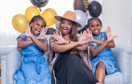 NTV’s Grace Msalame gushes over her Twin daughters as they turns 10 (Photos)