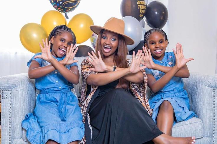 NTV’s Grace Msalame gushes over her Twin daughters as they turns 10 (Photos)