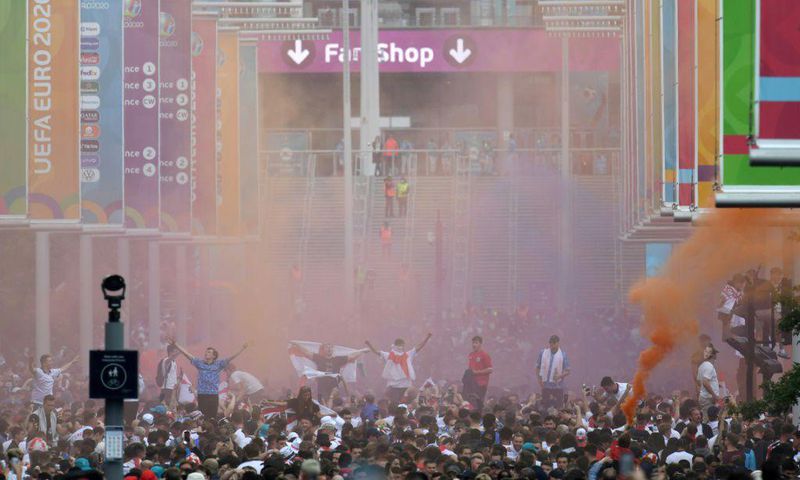 An independent review into crowd trouble at the Euro 2020 final at Wembley said disaster was narrowly averted