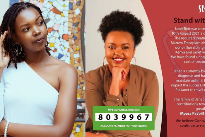 Zia Bett appeals for help to foot her sister Janet Bett’s Sh10M treatment in India