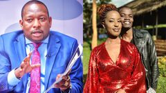 Mike Sonko and Juliani and Lillian Nganga