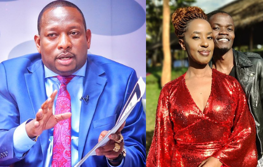 Mike Sonko and Juliani and Lillian Nganga