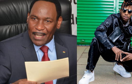 KFCB Boss Ezekiel Mutua and Eric Omondi