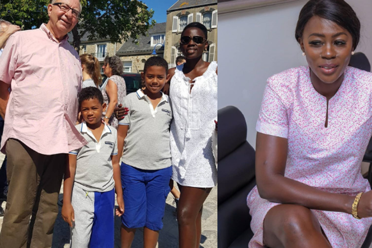 Akothee and her Baby Daddy and their Kids