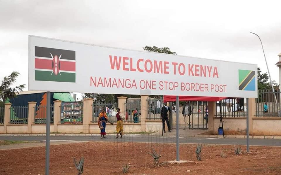 Kenya - Tanzania Border at Namanga