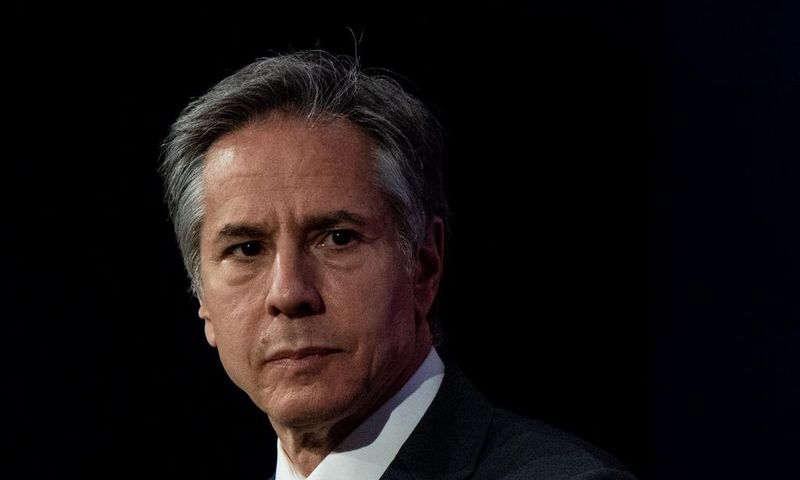 Secretary of State Antony Blinken urged the Chinese government to handle the potential fallout from Evergrande's impending collapse in a responsible manner.