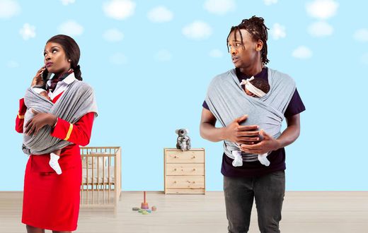 Violetta Ngina and Morris Mwangi in Baba Twins on Showmax 04