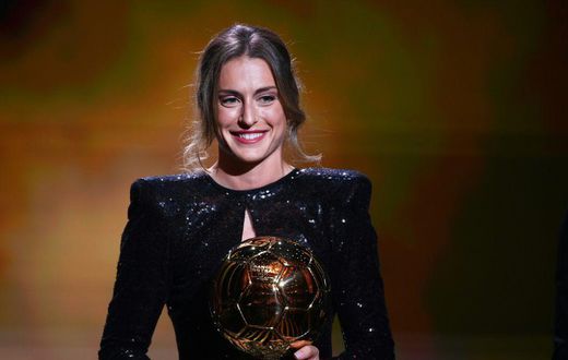 Alexia Putellas won the women's Ballon d'Or after captaining Barcelona to Champions League success