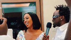 Bahati treats wife Diana Marua to surprise birthday party. Diana turned 32