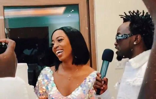 Bahati treats wife Diana Marua to surprise birthday party. Diana turned 32